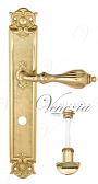 Дверная ручка Venezia на планке PL97 мод. Anafesto (полир. латунь) сантехническая