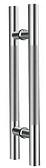Дверная ручка скоба Apecs HC-0920-25/300-INOX (нержавеющая сталь)