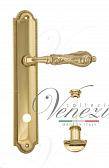 Дверная ручка Venezia на планке PL98 мод. Monte Cristo (полир. латунь) сантехническая