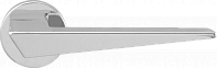 Дверная ручка Forme мод. Naxos 215R (полированный хром) на розетке 50R